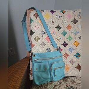 Fossil Light Blue Crossbody Bag